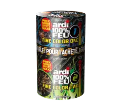 Feu d'Artifice Compact ARDI® FIRE COLOR 1 & 2 - Boîte de 2 feux / 31 SHOTS