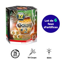 FEU D’ARTIFICE - 6X COMPACT GALAXY 1 ® 