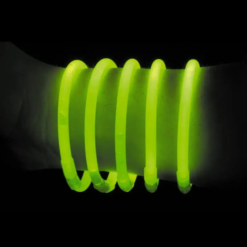 Bracelet Fluo Vert - Lot de 100