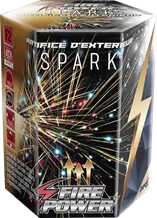 Feu d'Artifice Compact FIRE POWER® - SPARK® - 19 SHOTS - 30 secondes