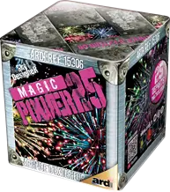 Feu d'Artifice Compact SKY DESIGNER® - MAGIC POWER® - 25 SHOTS - 30 secondes