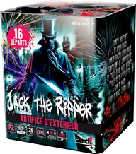 Feu d'Artifice Compact HORRIFIC® - JACK THE RIPPER® - 16 SHOTS - 25 secondes