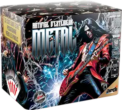 Feu d'Artifice Compact ARDI® RECORDS - METAL® - 31 SHOTS - 50 secondes