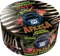 Feu d'Artifice Compact TEMPÊTE® TROPICALE - 90 SHOTS - 35 secondes