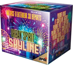 Feu d'Artifice Compact URBAN® SPIRIT - SKYLINE® - 30 SHOTS - 25 secondes