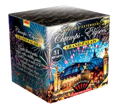 Feu d'Artifice CHAMPS-ÉLYSÉES® - GRAND PALAIS® - 31 SHOTS - 50 secondes