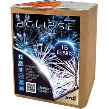 Feu d'Artifice ECLIPSE 2024 Bleu & Argent 16 SHOTS - 20 secondes
