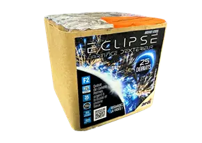 Feu d'Artifice ECLIPSE 2025 Bleu & Argent 25 SHOTS - 35 secondes