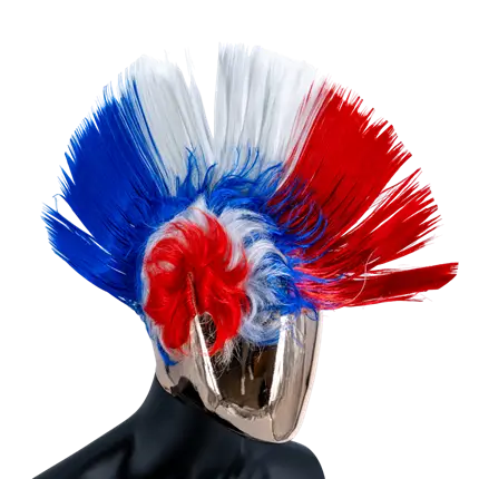 Perruque Mohawk - France