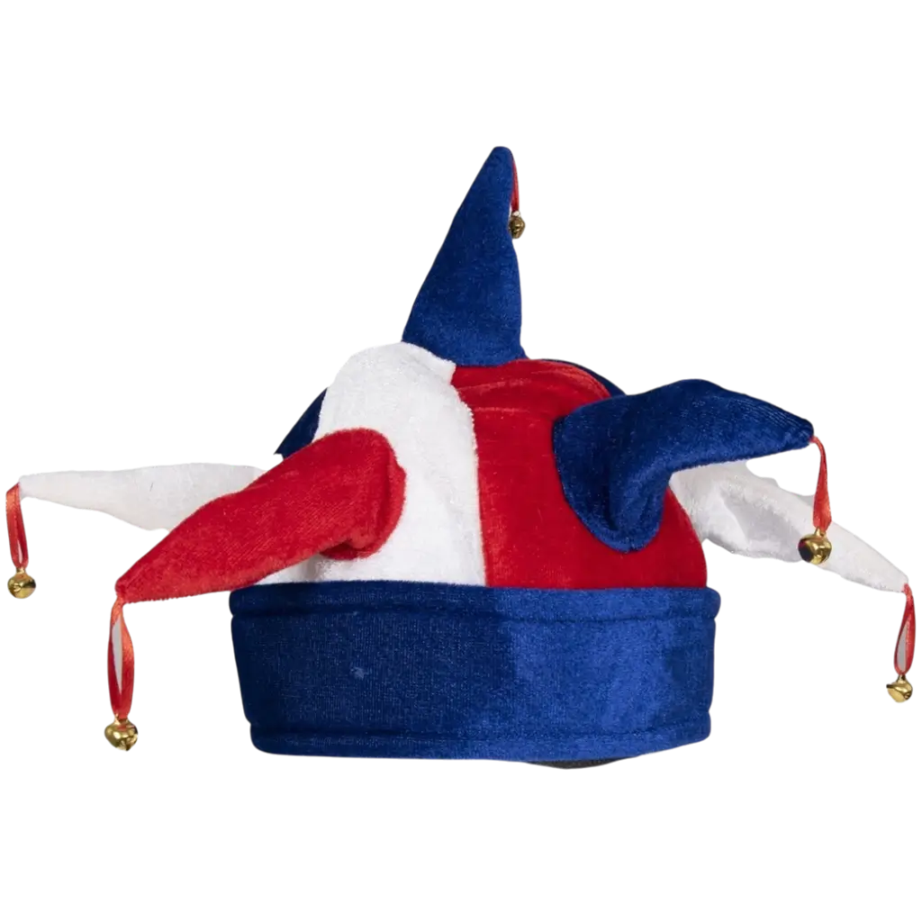 Chapeau de Bouffon - bleu, blanc, rouge - Supporter France